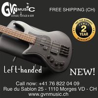 Electrical bass Left Handed Schecter Stiletto Stealth