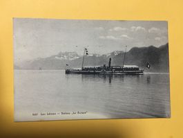 Lac Leman Bateau La Suisse 1910