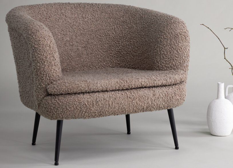 Poltrone: Sessel Nordkoster boucle Stoff neu – Nuovo e nell'imballaggio originale da Adliswil venduto da Relsip