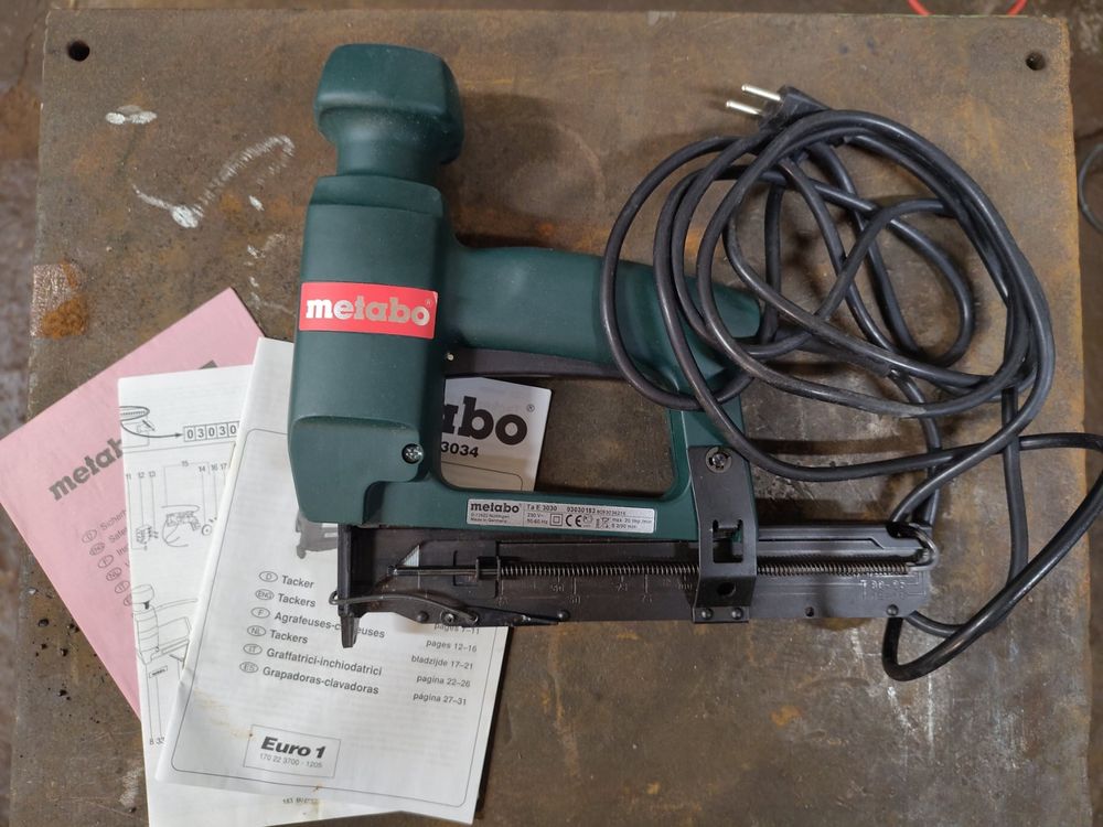Elektrotacker - Metabo TaE 3030/TaM 3034 (Gebraucht) in Bern für CHF 50 ...