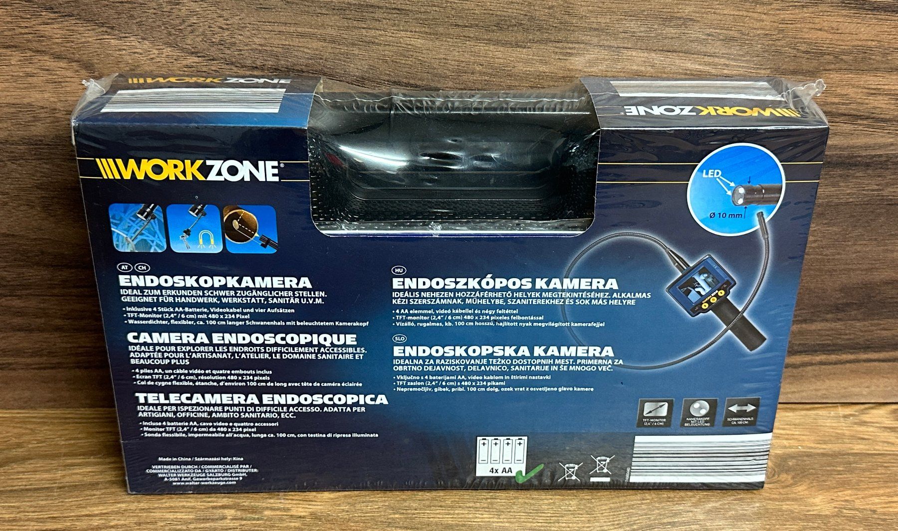 Fotocamera: Workzone Endoskop-Kamera – Nuovo (secondo la descrizione) da Nussbaumen AG venduto da olitech5415 1