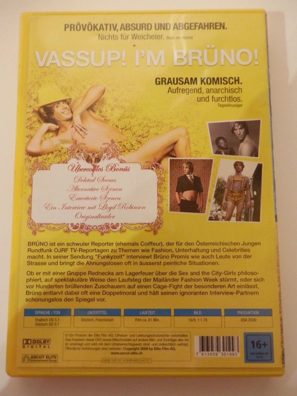 Tutti i DVDs: brüno  Komik – Nuovo (secondo la descrizione) da Weiach venduto da weiach82 1