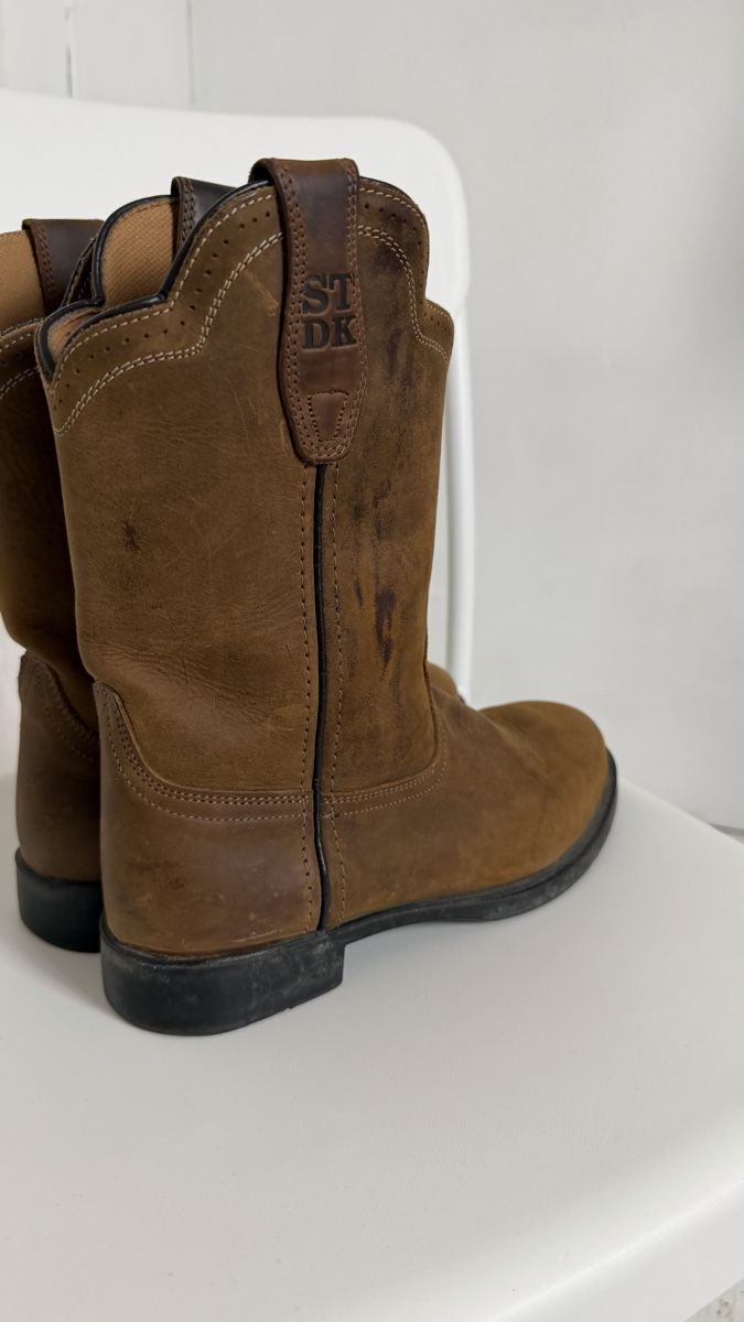 Damenschuhe: Western Boots brown leather size 39 – Gebraucht aus Knonau von Grapesvintage 7