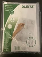 10 Leitz Prospekthüllen, glasklar, neuwertig