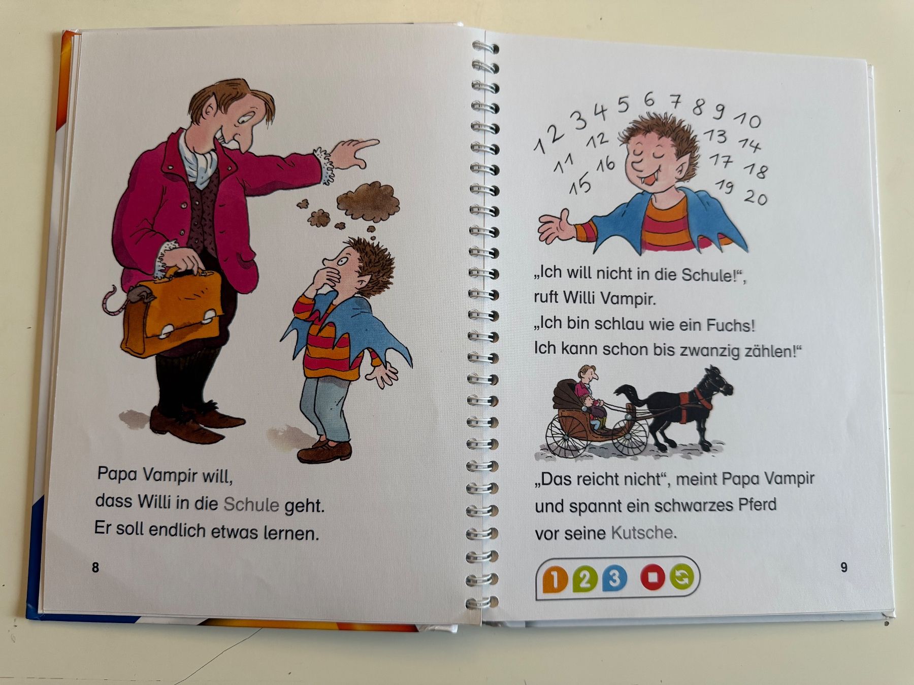 Tiptoi Giochi: TIPTOI Buch • Leserabe • Willi Vampir in der Schule – Usato da Münsingen venduto da Ganjam 5