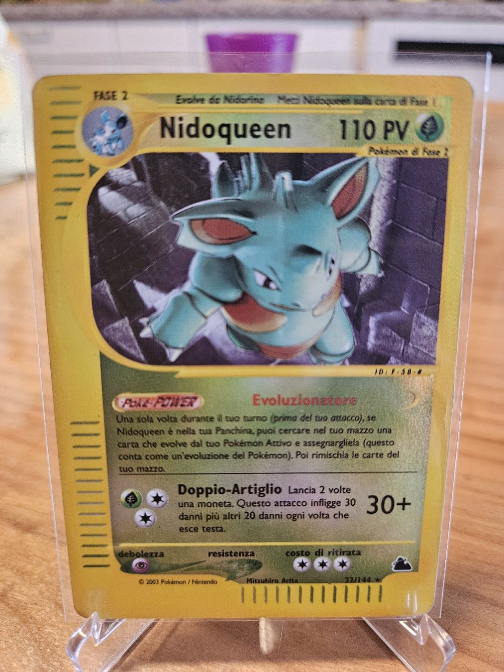 Pokémon Carte collezionabili: Pokémon Nidoqueen REVERSE HOLO 22/144 - Skyridge e-Reader (2 – Usato da Ligornetto venduto da car_92zl 3