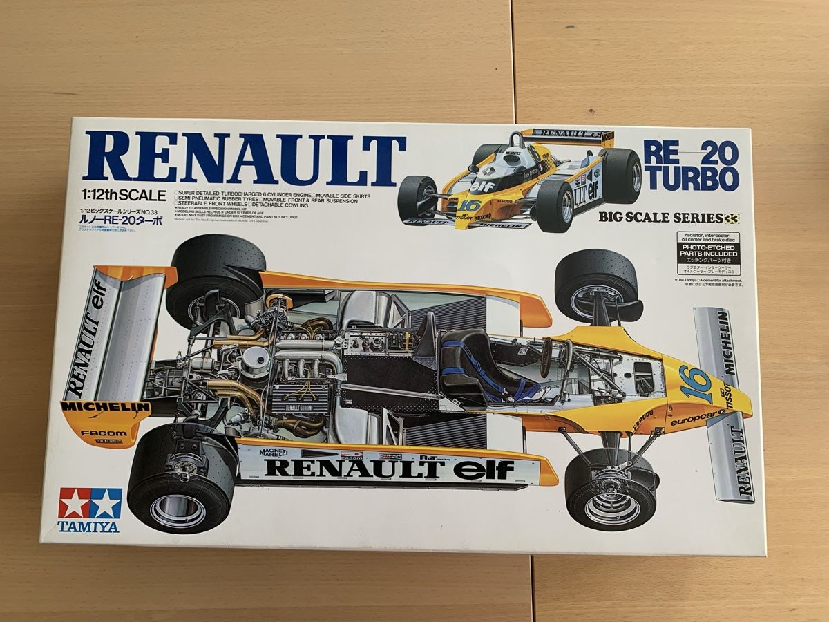Tamiya Modellbausätze & Standmodelle: Tamiya Renault RE20 1:12 – Neu und originalverpackt aus Olten von Pcarrera2