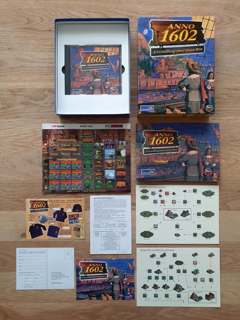 Spiele: PC Game Anno 1602 (1998) Big Box – Gebraucht aus Greifensee von perfectioN88 3