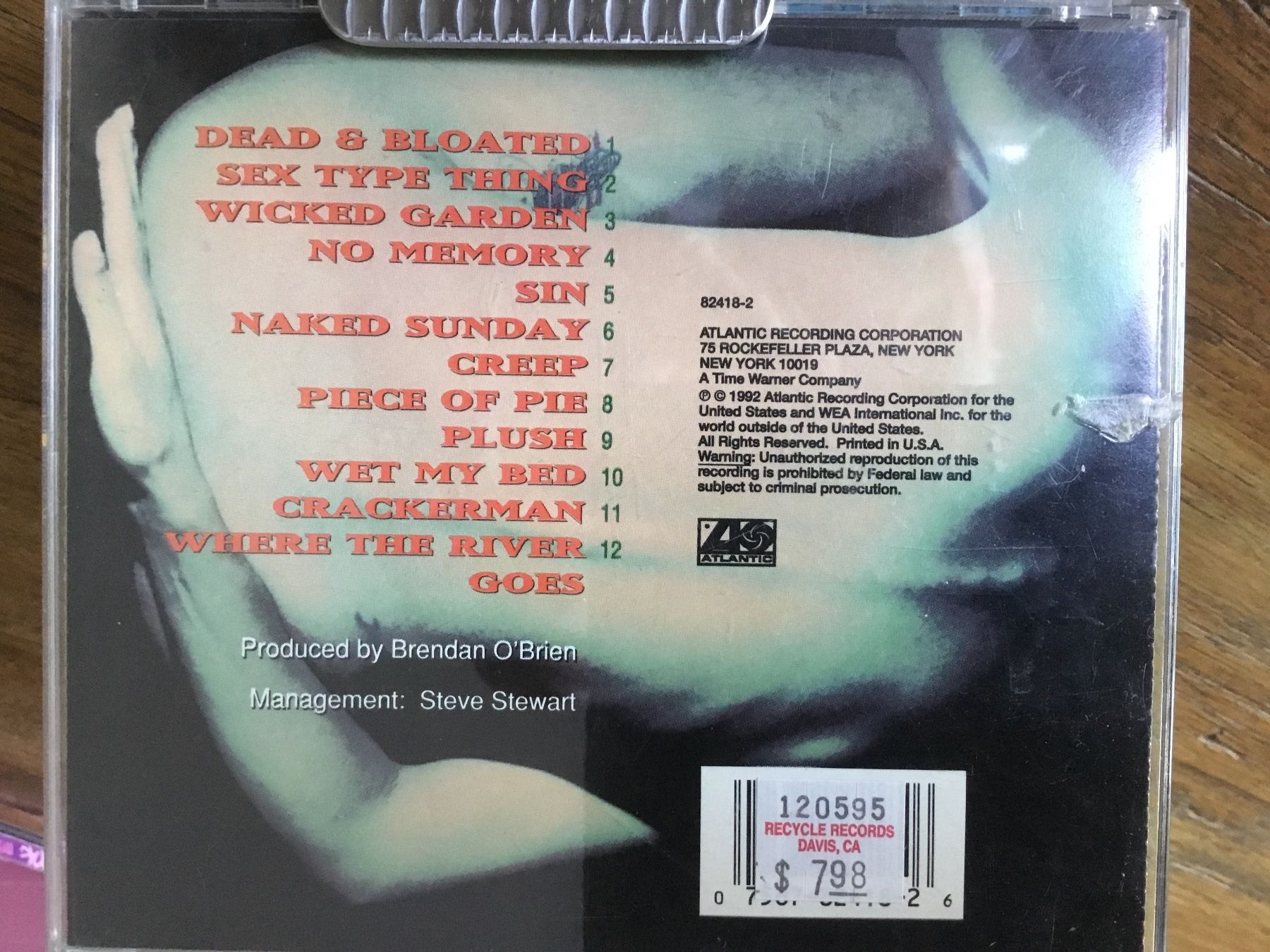 CDs: Stone Temple Pilots - Core CD Album    o – Gebraucht aus Thierachern von sweden08 1
