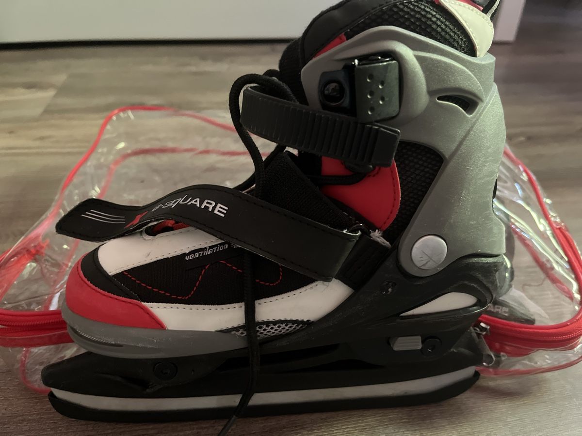 Pattini da ghiaccio: Tolle Schlittschuhe Gr. 31-34 – Usato da Maur venduto da esgehoertjetztmir