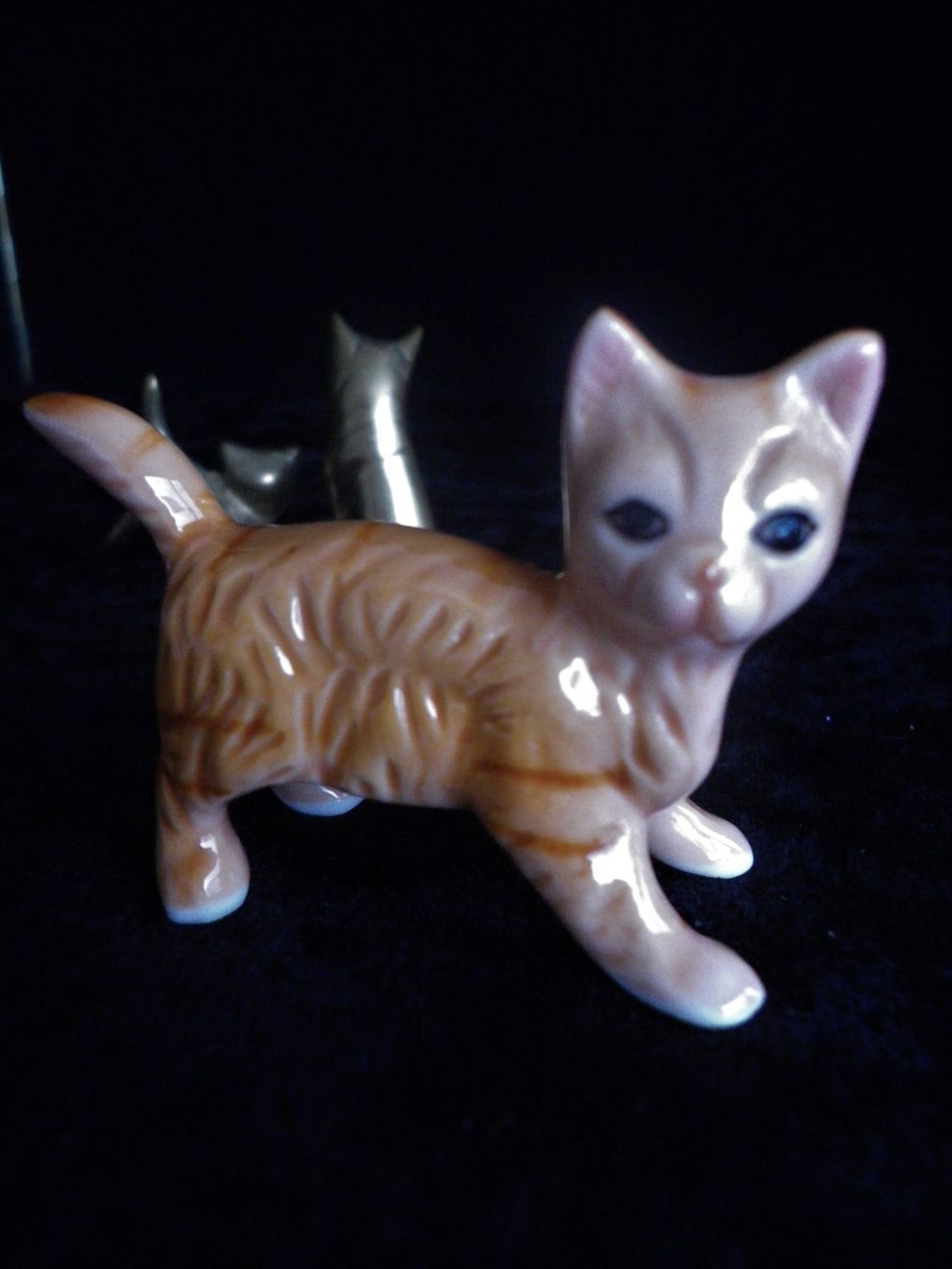 Figuren: 3 kleine Katzen – Gebraucht aus Reinach von Mietze 4