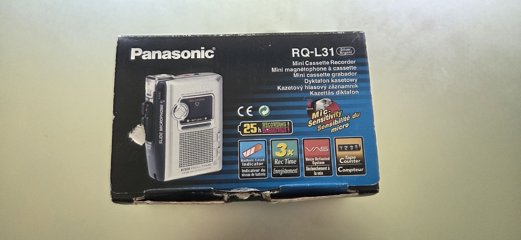 Panasonic Registratori: Panasonic RQ-L31 Mini Kassetten Recorder – Usato da Huttwil venduto da ser_gn9l 8