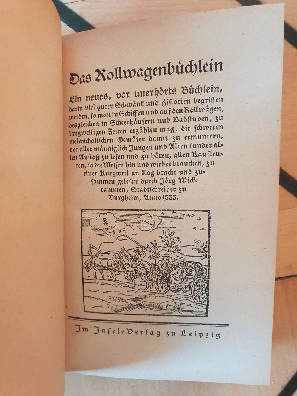 Libri: Das Rollwagenbüchlein - Jörg Wickram - Erstausgabe – Usato da Bern venduto da Llu 5