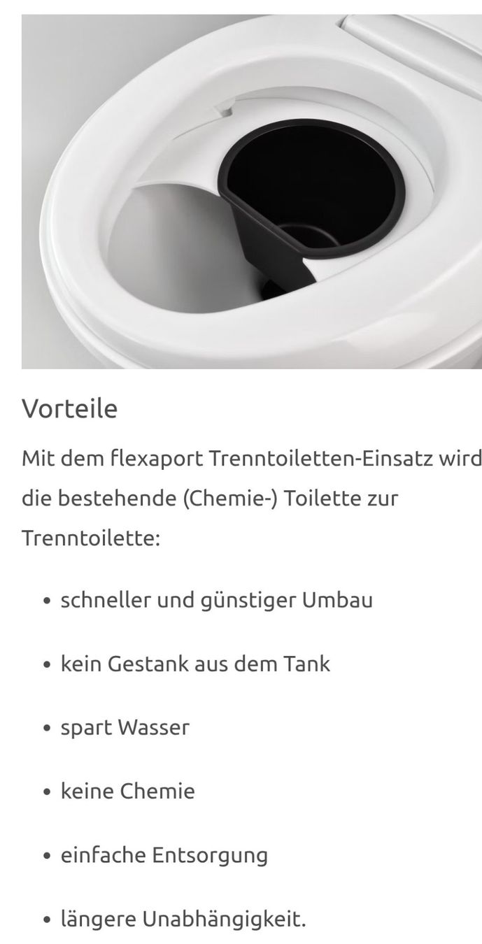 WC: Flexaport Thetford – Usato da Bülach venduto da Jabu 2