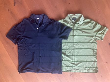 2x Tommy Hilfiger Poloshirts Gr. L/G