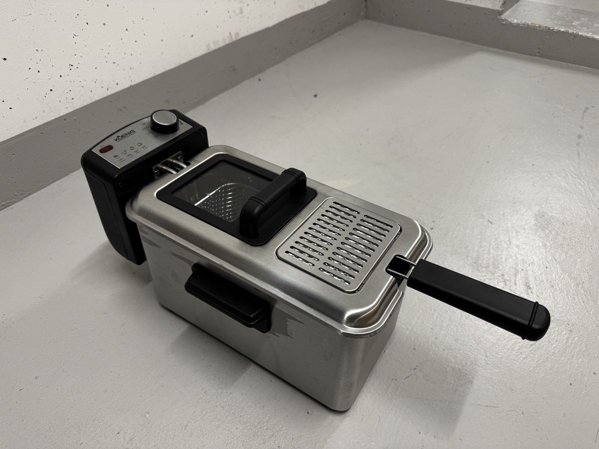 Elettrodomestici da cucina: König Fritteuse INOX, 3 Liter – Usato da Zürich venduto da gian998