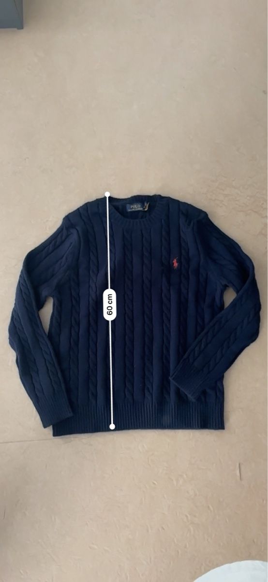 Polo Ralph Lauren Pulls & Sweat-shirts: Polo Ralph Lauren Pullover dunkelblau Grösse M – Neuf (Voir description) à Winkel par khm_d9mz 5