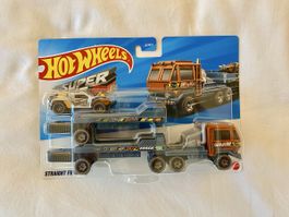 Hot Wheels Super Rigs Straight Freightin' + Fahrzeug