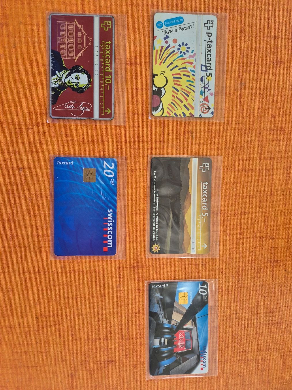 Cartes de téléphone: Verschiedene Taxcards – D'occasion à Würenlos par sul_cm8q