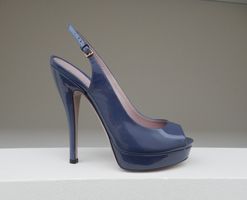 Orig. GUCCI Slingback Plateau Pumps Gr. 36