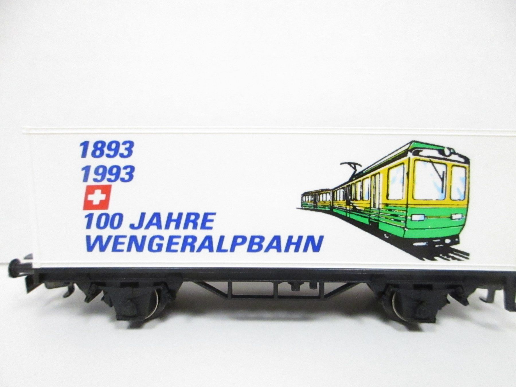 Märklin Modellini di ferrovie: Märklin H0 SoMo SBB Containerwagen "Wengeralpbahn" – Nuovo e nell'imballaggio originale da Olten venduto da Heinrich875 1