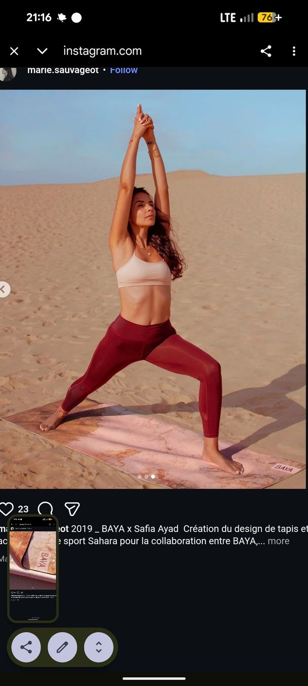 Tapis de sol: Yoga mat BAYA – Neuf (Voir description) à Fribourg par ale_nzf5 5