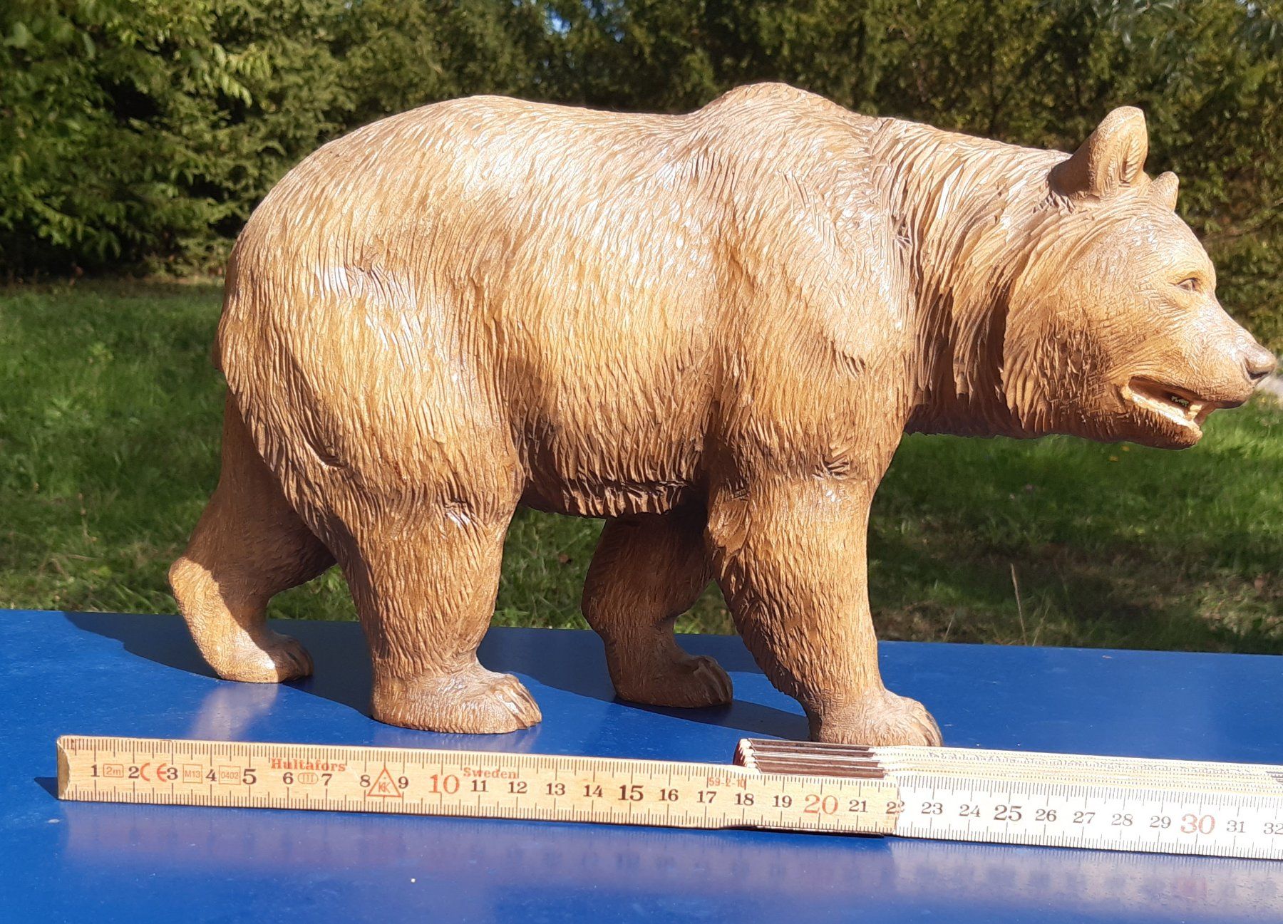 Figuren: Holzbär handgeschnitzt – Gebraucht aus Hallau von defolant 6