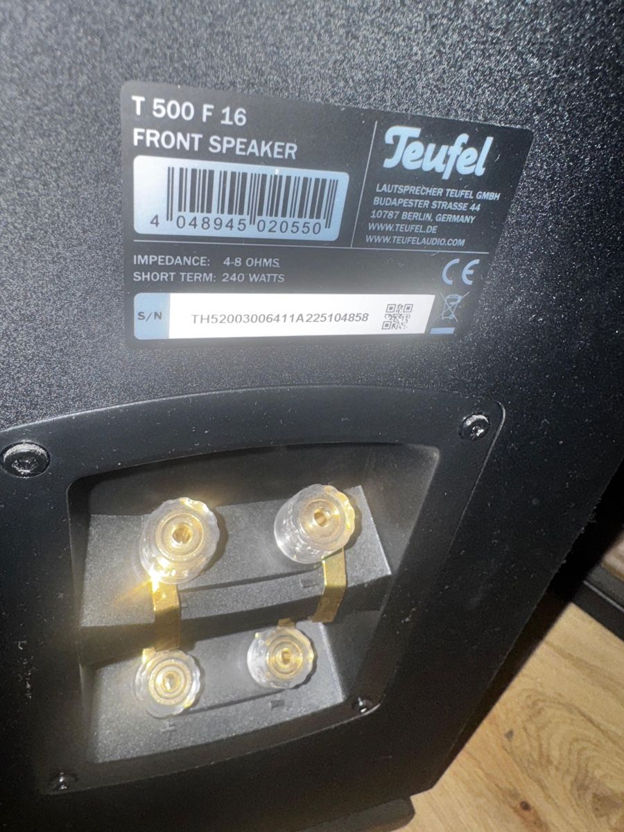 Teufel Casse acustiche: Teufel Theater 500 Standlautsprecher – Usato da Detligen venduto da cel_h8kg 3