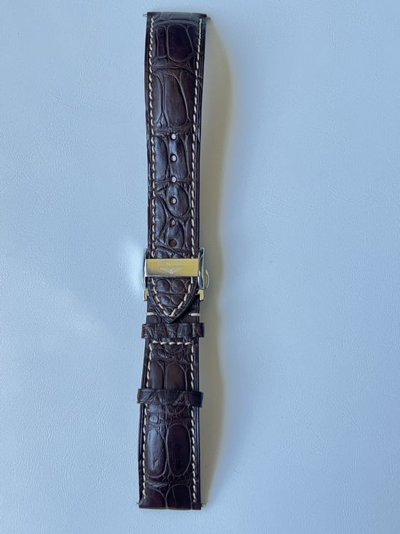 Uhrenarmband Longines Lederarmband 21mm Lederarmband Für Longines Master  Collection – Schwarz Helvetus®