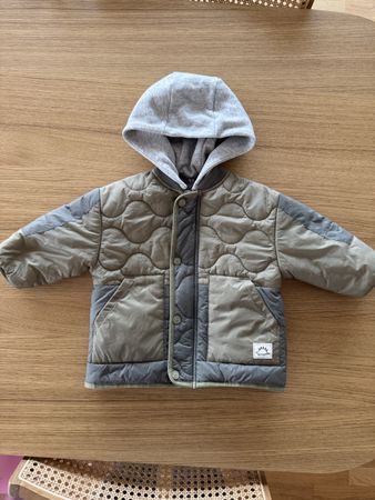 Next Quilted Jacket with Removable Hood - Size 86