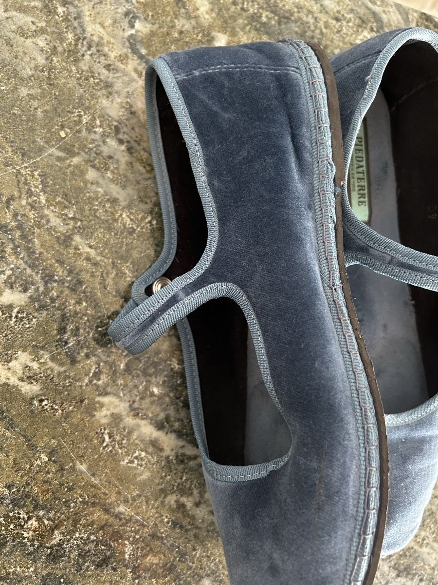 Damenschuhe: Friulane - Samtslipper Gr 39 – Gebraucht aus Ruvigliana von princesse10 1