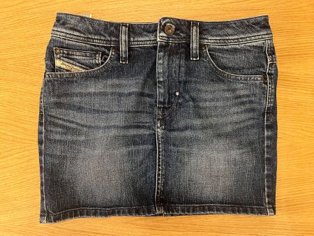 Diesel Jeans Mini Rock Jupe Skirt Gr 26