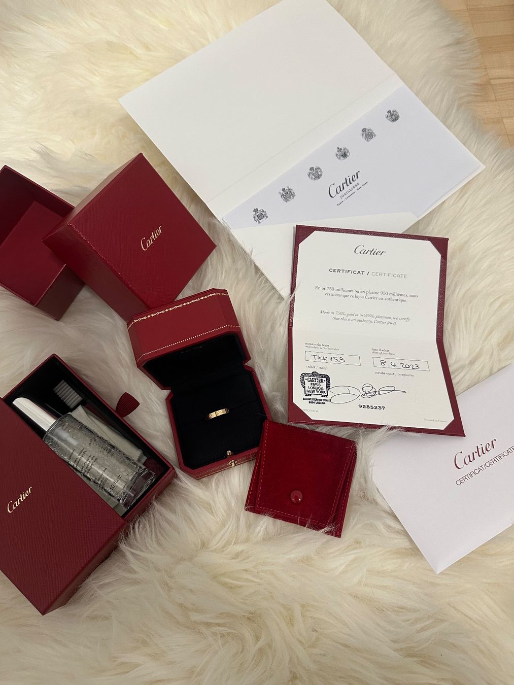 Cartier Anelli: Cartier Love Ring Gr. 53 – Usato da Luzern venduto da ariazalea 3
