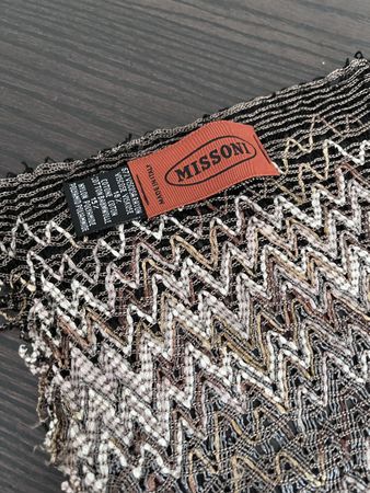 Missoni Schal braun beige guter Zustand