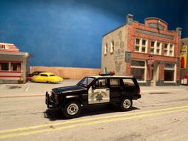 Jeep Cherokee Highway Patrol Brekina PCX H0 1/87