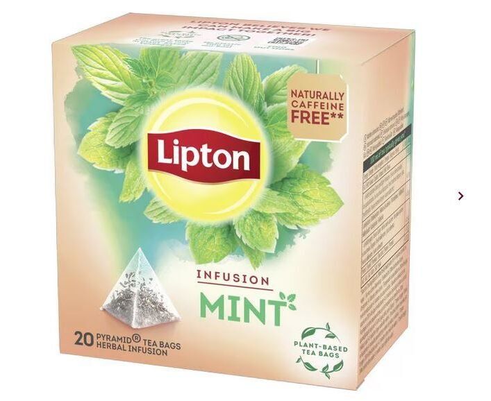 Aliments & Spécialités: Lipton Tee 'Infusion Mint' Pyramidenteebeutel – Neuf avec emballage d'origine à Gampelen par Geschenkxy