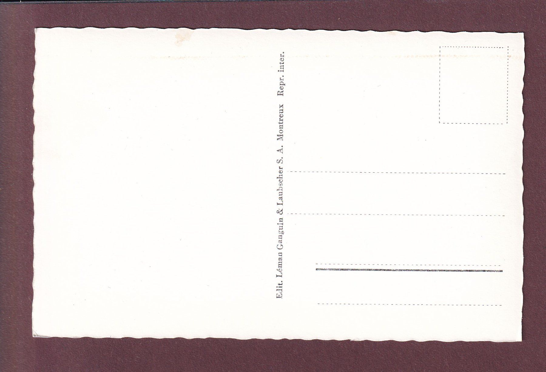 Cartoline postali: MONTREUX au printemps – Usato da Pully venduto da nicecards 1