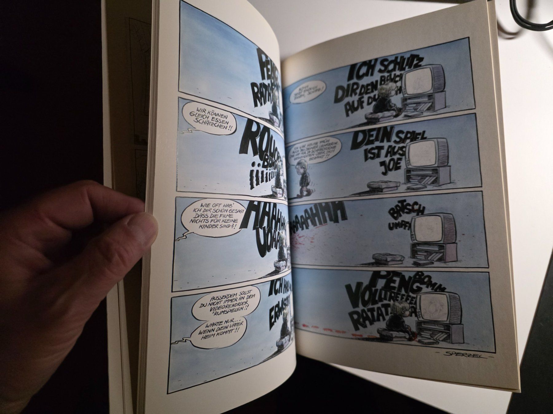 Comics: Comic Kabelbrand im Herzschrittmacher - Sperzel 1990 – Gebraucht aus Walterswil BE von Lonitti 2