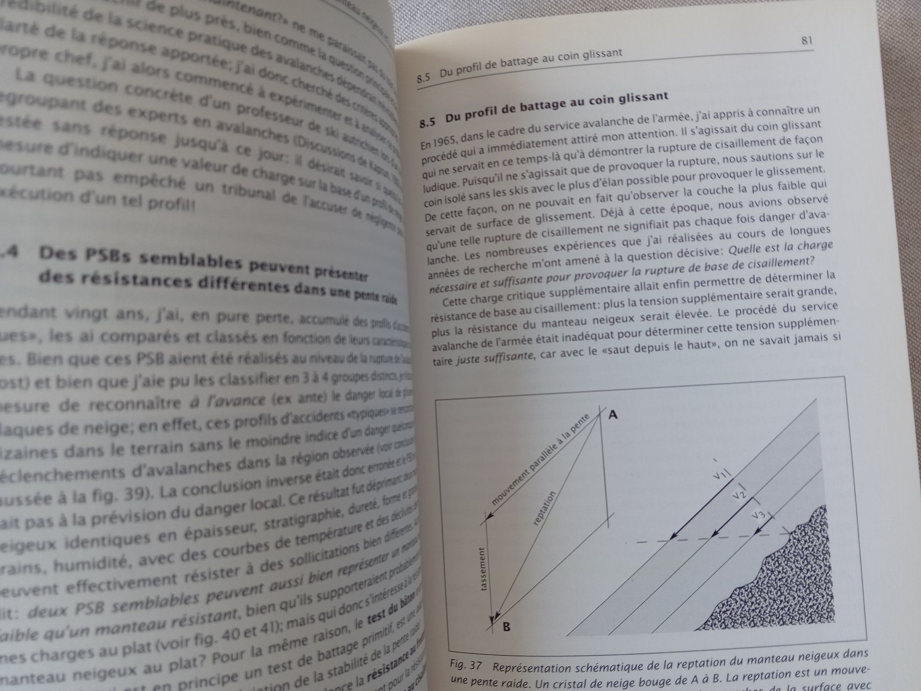 Libri: Le risque d’avalanches - Guide pratique - Werner Munter – Usato da Fribourg venduto da Werkt 3