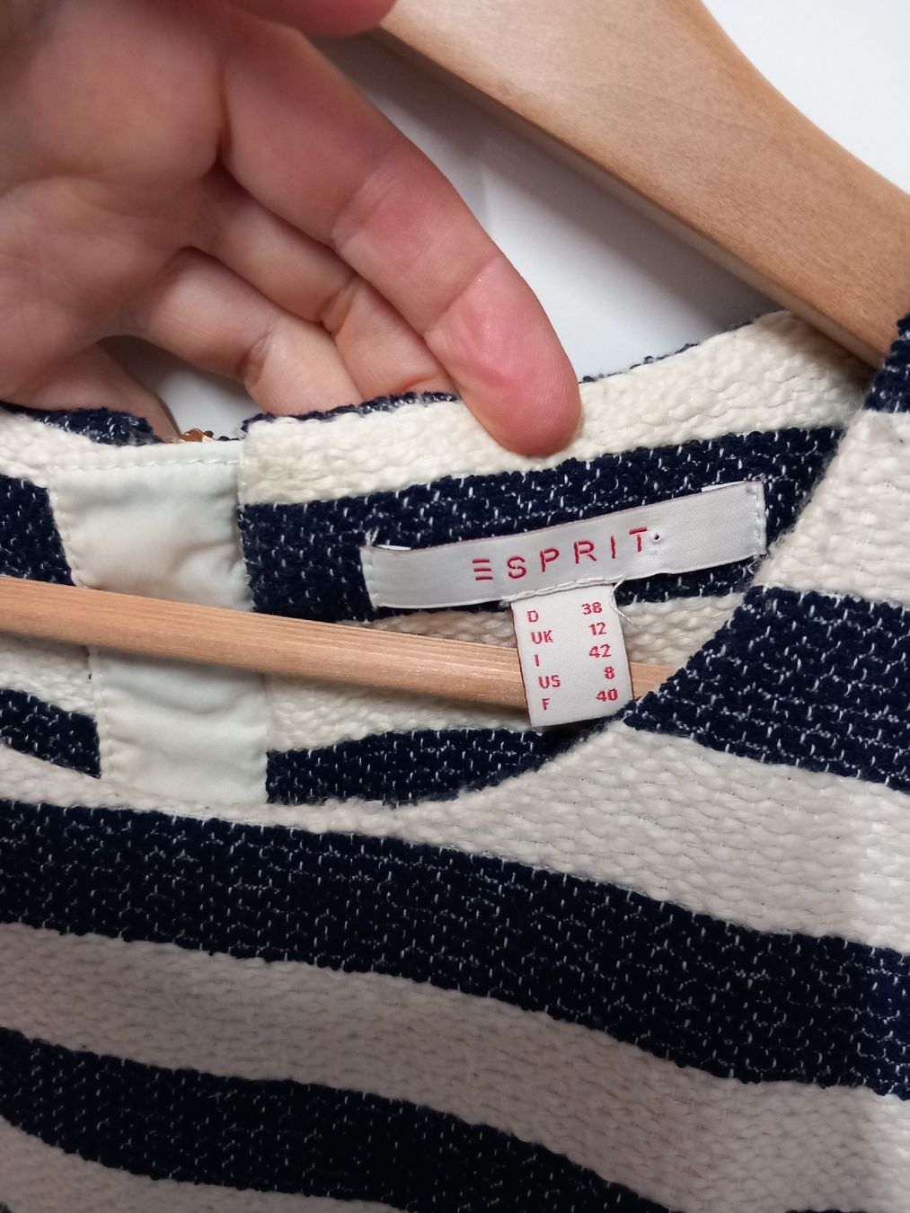 Esprit Kleider: Maritimes Kleid von Esprit Gr. 38, gestreift – Gebraucht aus Gwatt (Thun) von umwelt-brocki 2