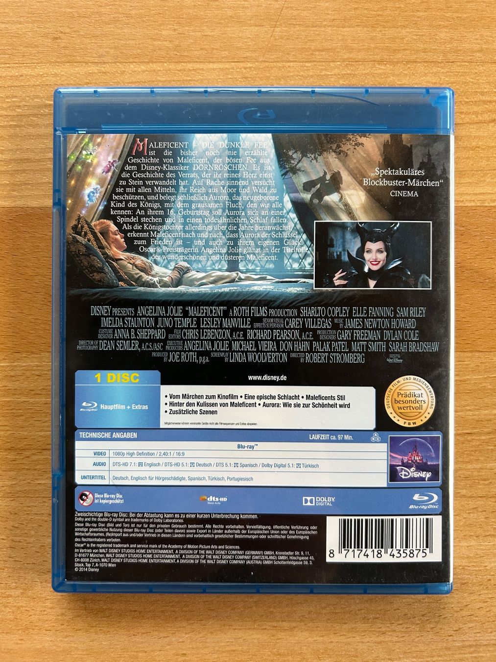 Tutti i DVDs: Maleficent (Die dunkle Fee) Blu-Ray – Usato da Grosswangen venduto da che_gr 2