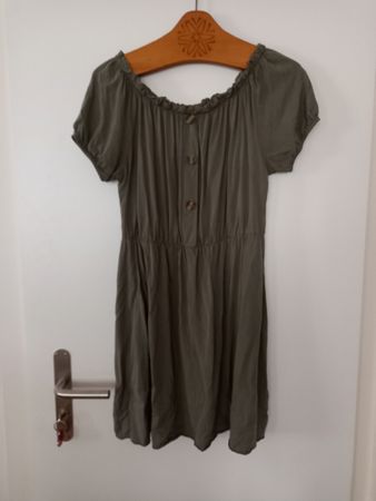 Kleid Gr L Sommerkleid Olivgrün, Guter Zustand