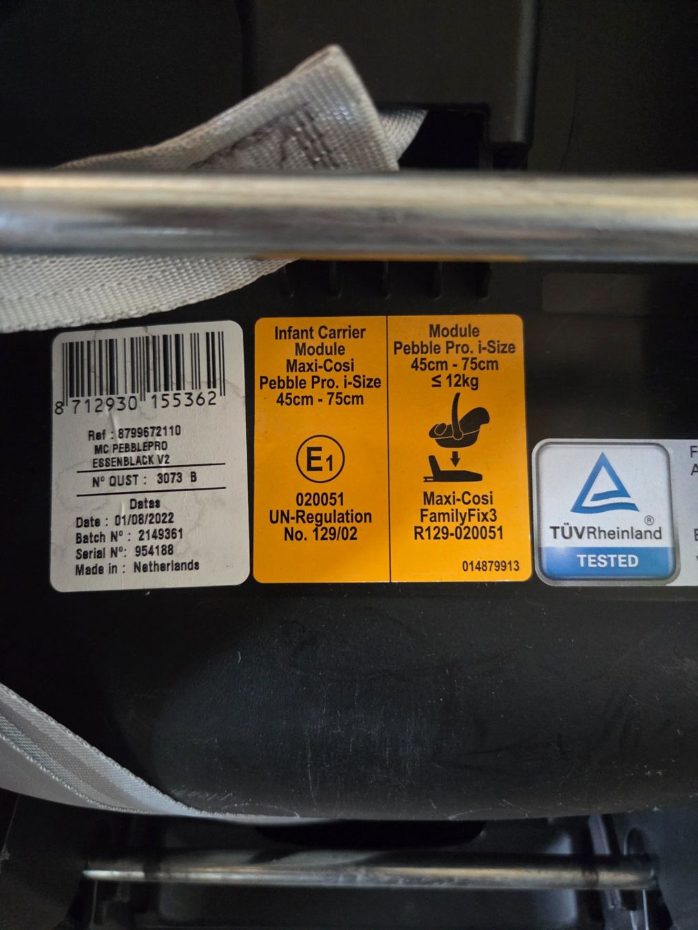 Maxi-Cosi Seggiolini per auto: Babyschale Maxi Cosi Pebble Pro – Usato da Rüti b. Riggisberg venduto da jalaru 3