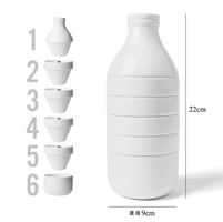 Design Kaffeeset - DOIY Porzellan-Sets „WITH MILK“