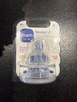 MAM Sauger 2 SkinSoft Silikon ab 4 Monaten neu