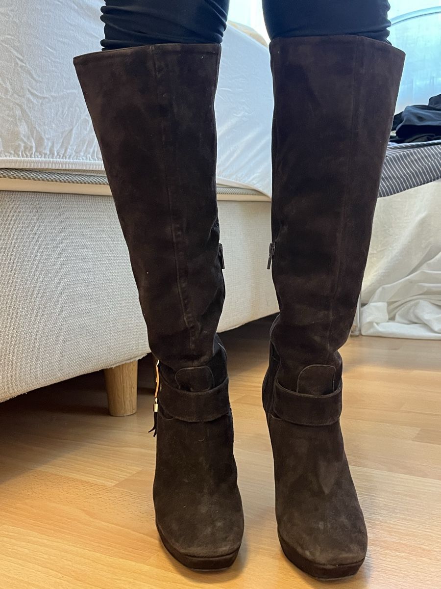 Scarpe da donna: Braune leder stiefel gr. 39 – Nuovo (secondo la descrizione) da Zürich venduto da rox_ws8v 4