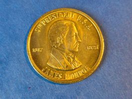 US Gedenkmedaille 5. Präsident James Monroe 1817-1825