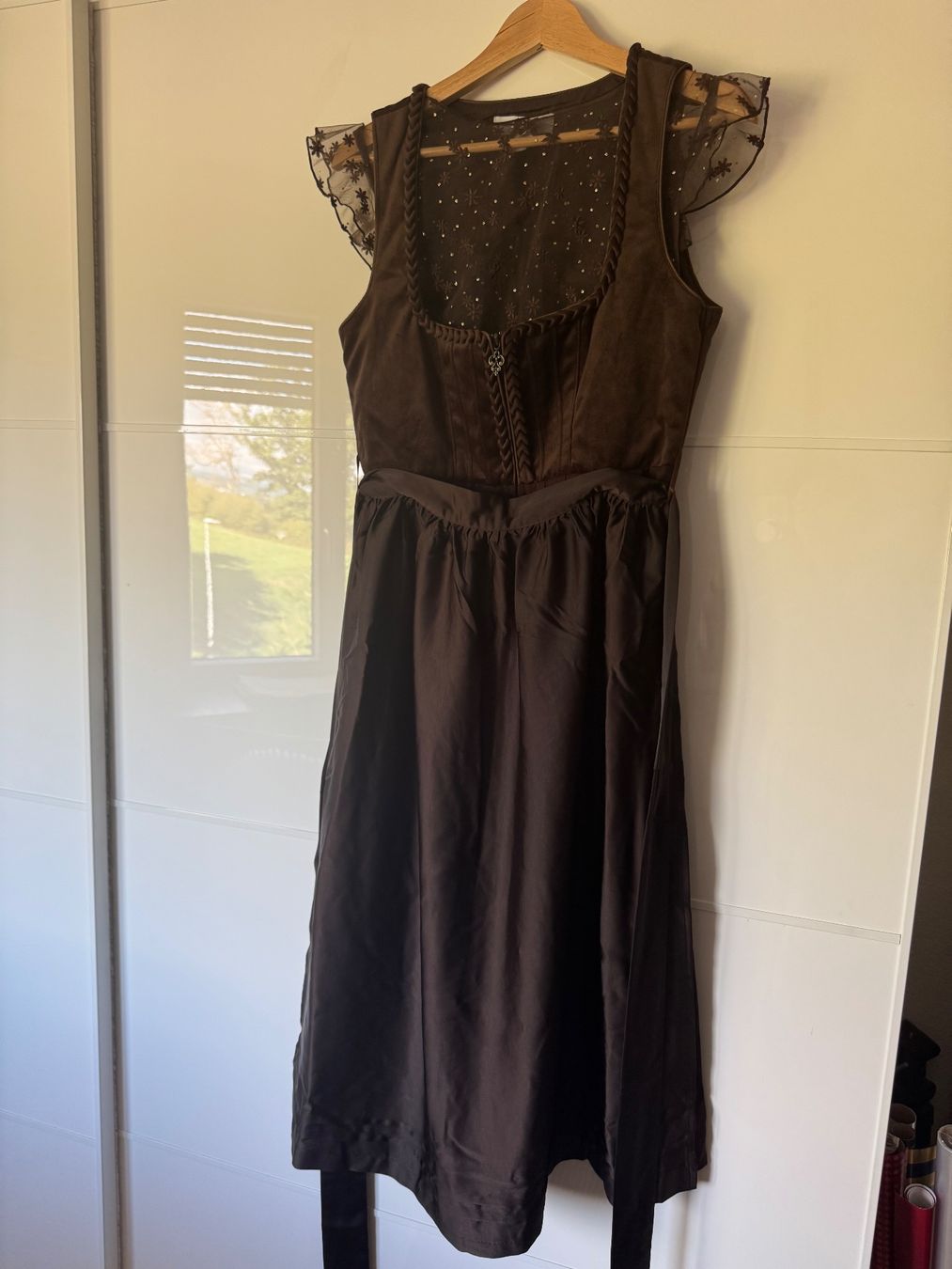 Kleider: Dirndl Kleid braun Grösse 38/ M – Neu (gemäss Beschreibung) aus Neuenkirch von ViolaB. 5