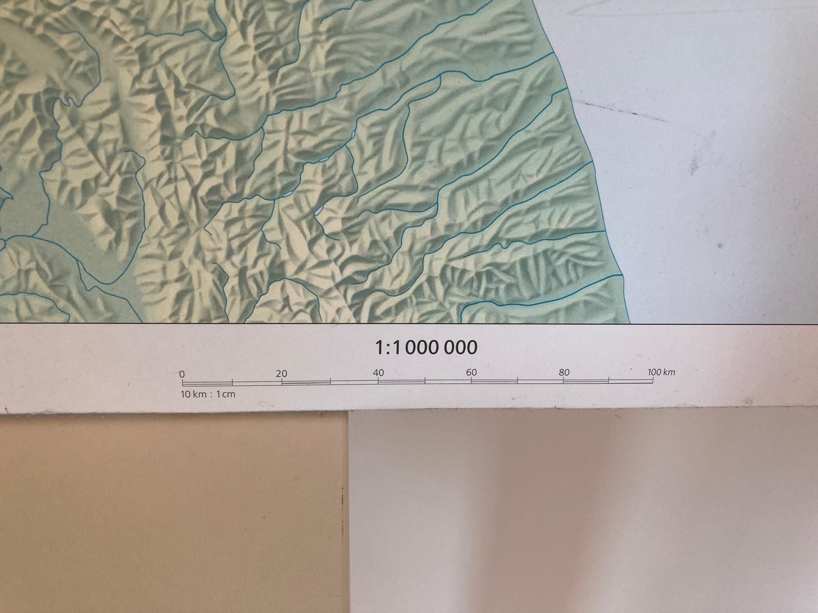 Cartine & Atlanti: Carta dei rilievi alpini, 1:1.000.000 – Usato da Bioggio venduto da mat_c2r7 1