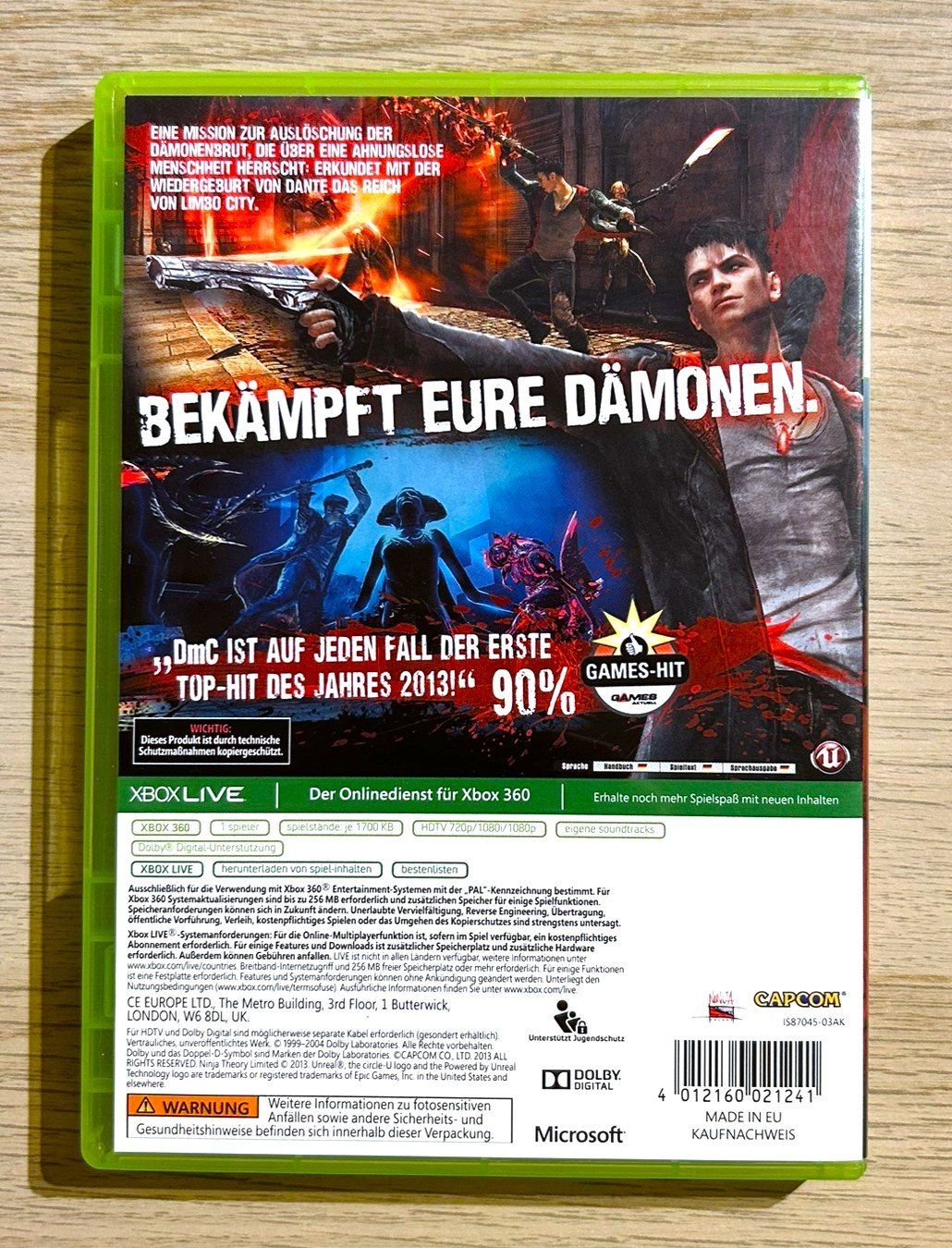 Microsoft Giochi: Devil May Cry Xbox 360 – Usato da St. Gallen venduto da Alpine.Arcade 1